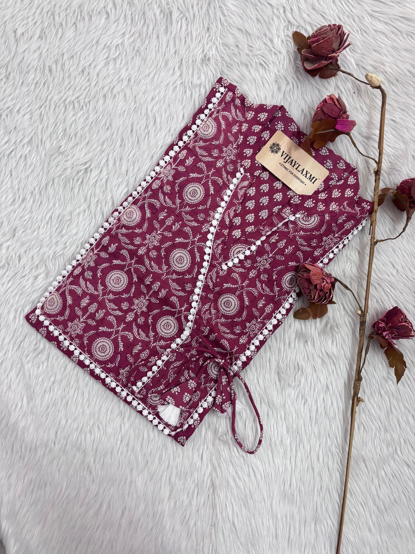 Airy Cotton kalamkari Kurti for women