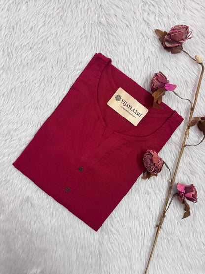 Airy Linen Long Kurta