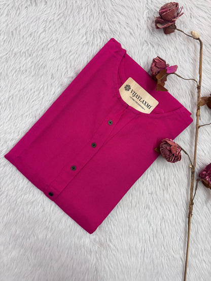 Airy Linen Long Kurta