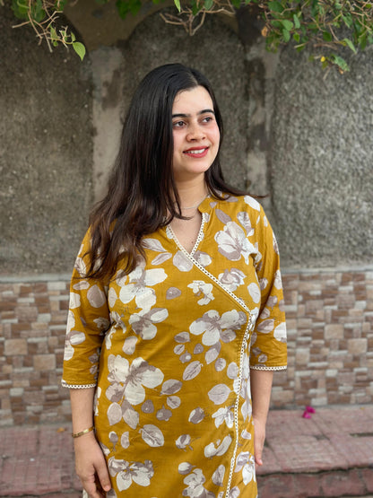 Airy Cotton Kurti for women floral