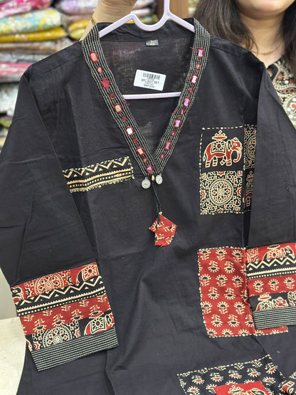 Premium Cotton kurta set for women with dupatta