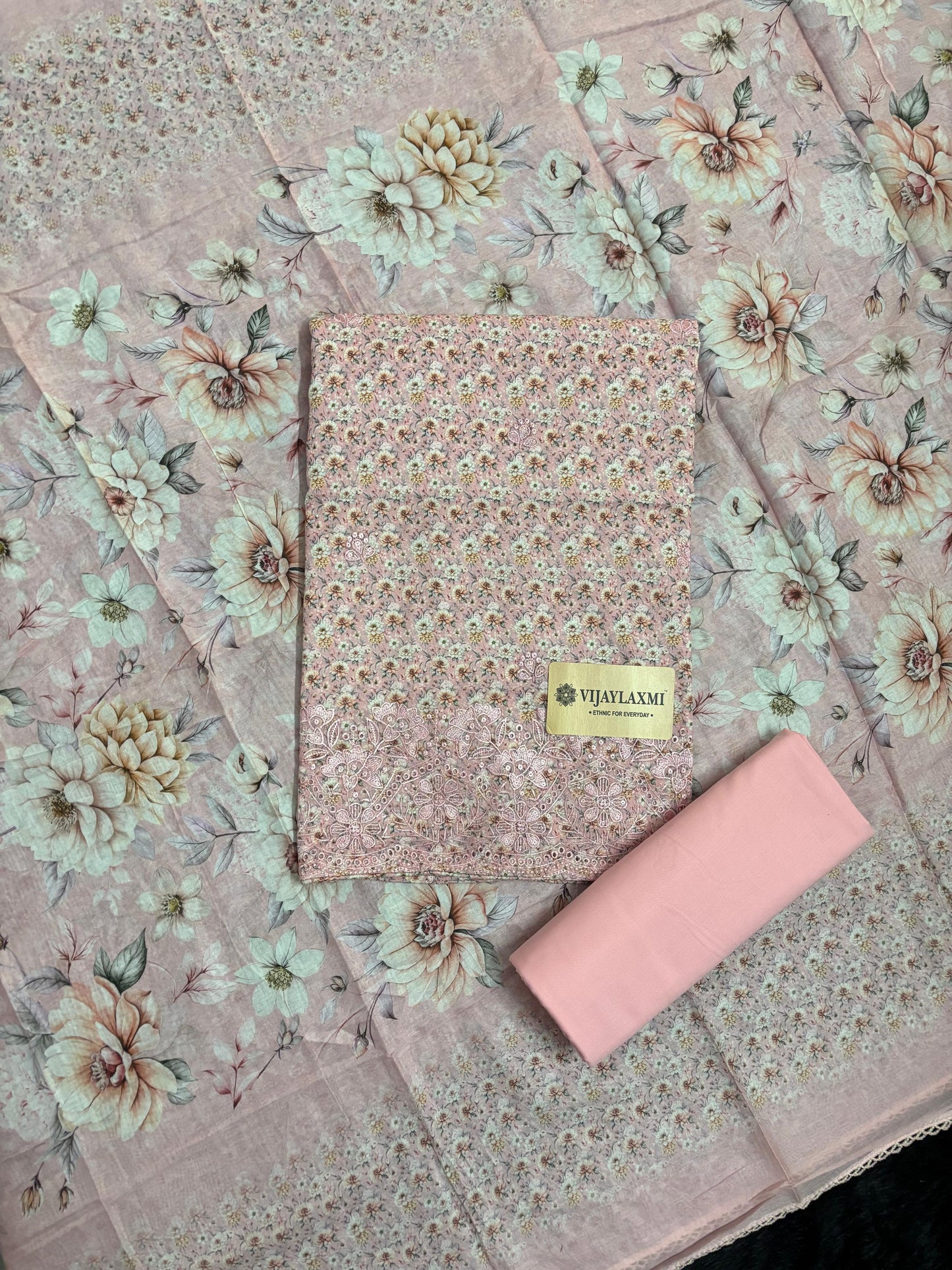 Cotton Suit Material with Cotton Dupatta