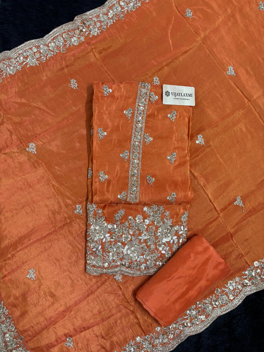 SHIMMER TISSUE UNSTITCHED SUIT