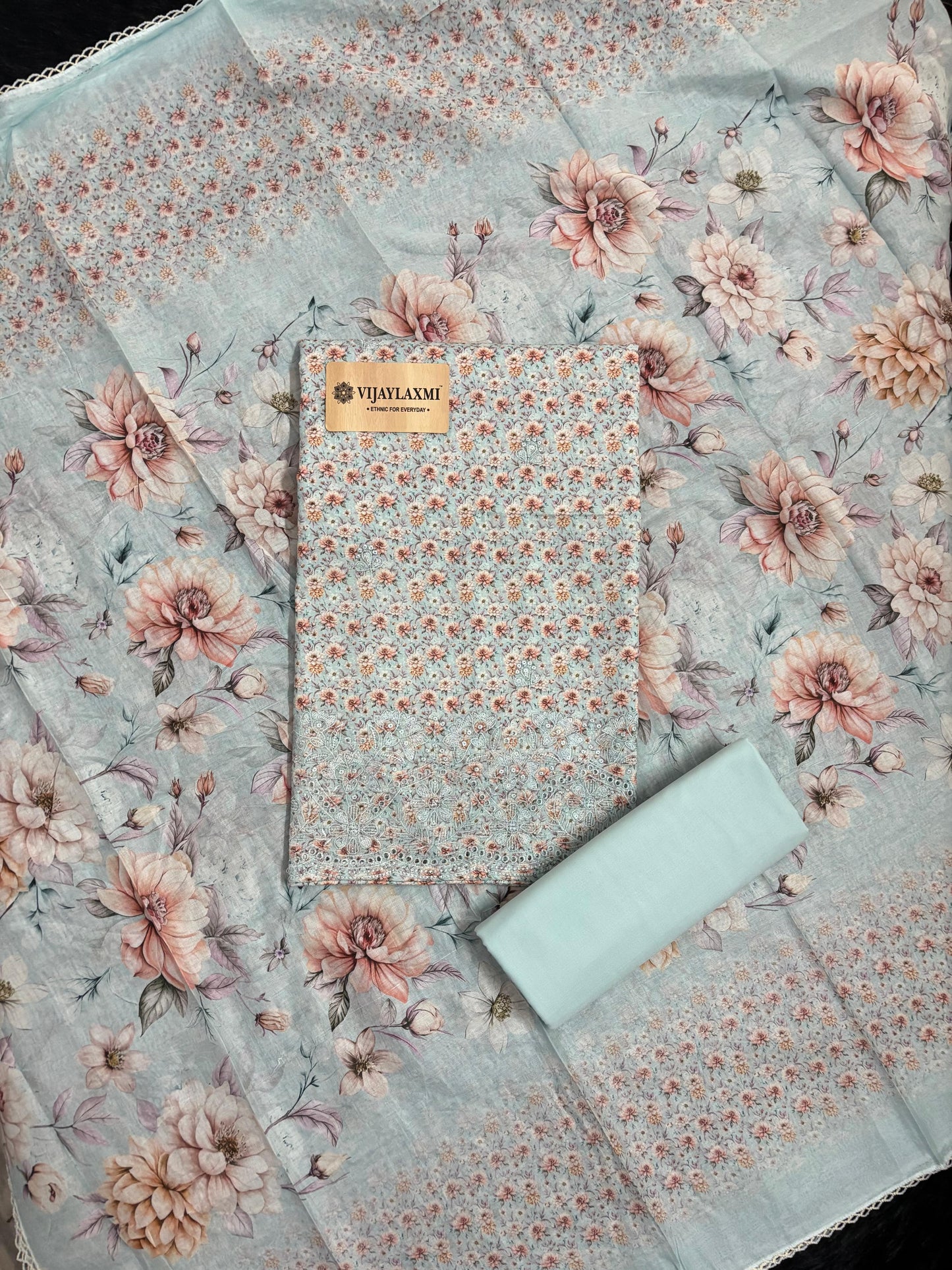 Cotton Suit Material with Cotton Dupatta