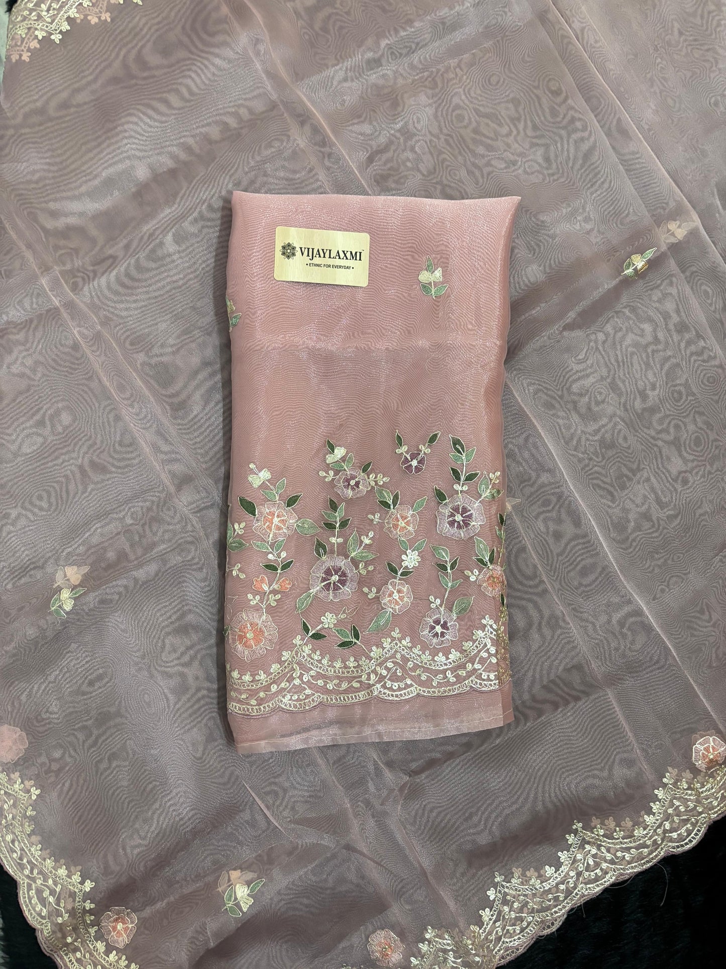 Organza UNSTITCHED SUIT