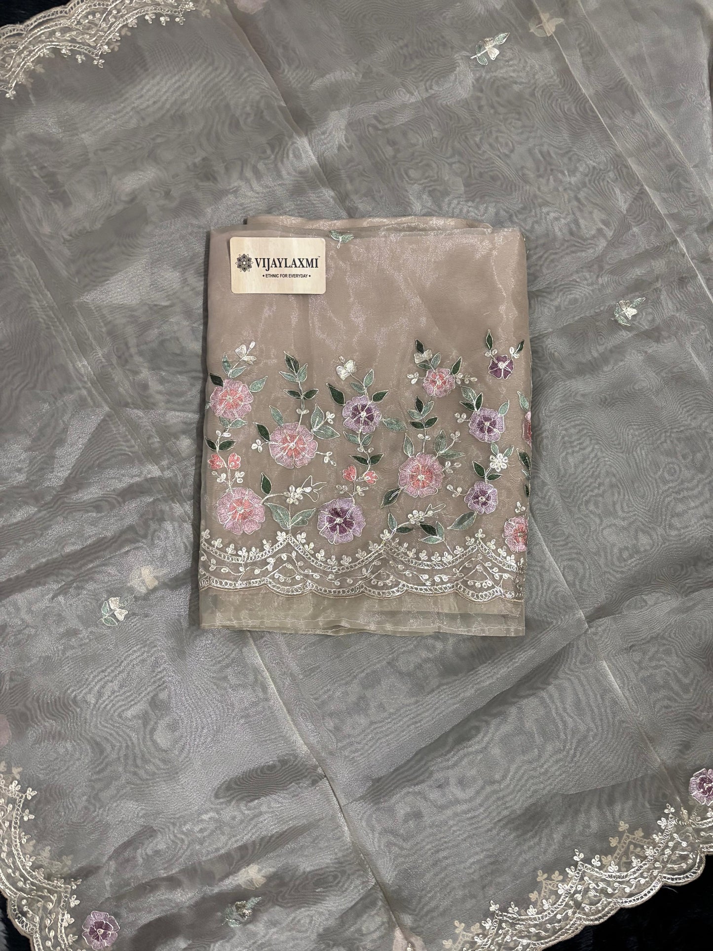 Organza UNSTITCHED SUIT