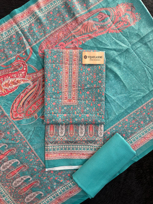 Winter Pashmina unstitched suit