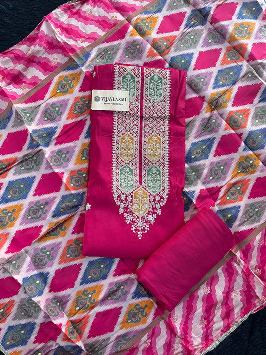 MODAL SILK UNSTITCHED SUIT