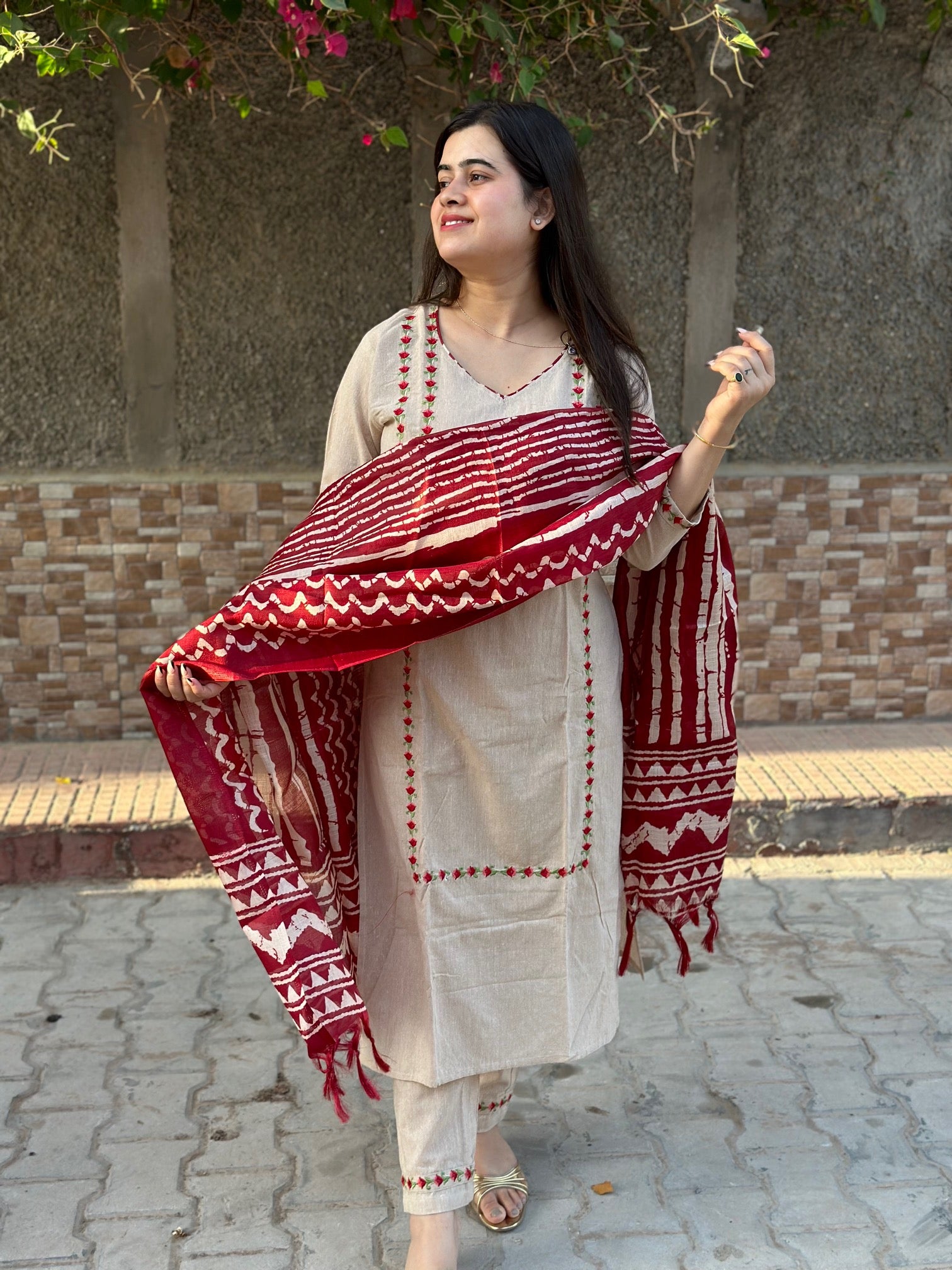 cotton suit set