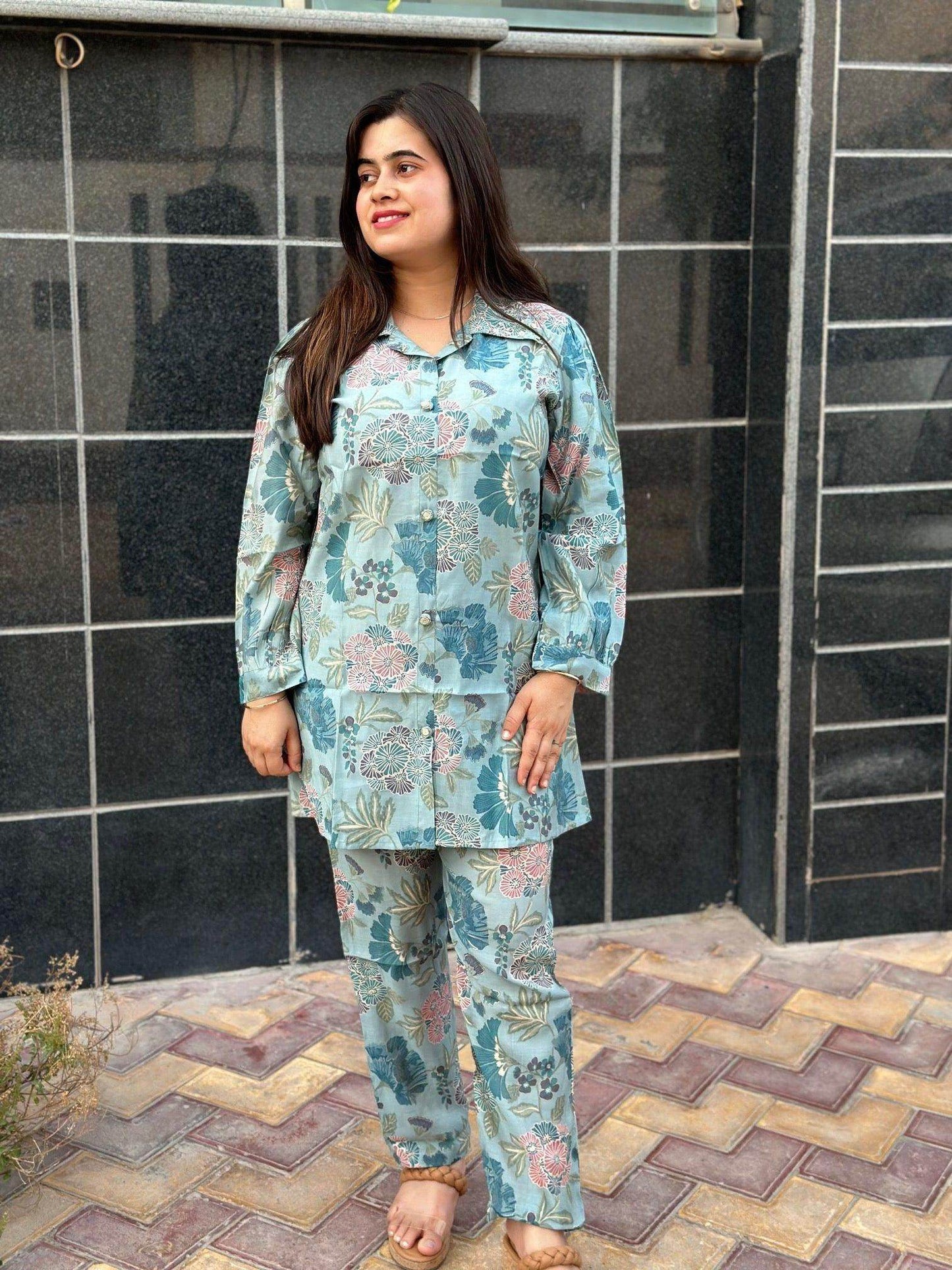 Muslin Cord Set - Vijay Laxmi