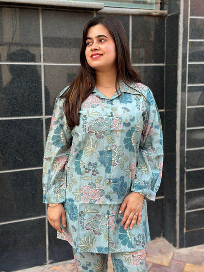 Muslin Cord Set - Vijay Laxmi