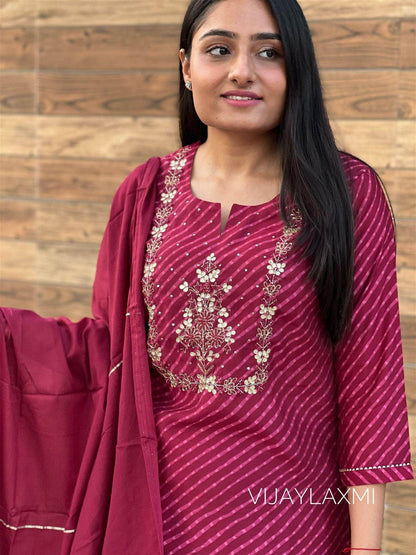 Muslin skirt set WN01 - Vijay Laxmi