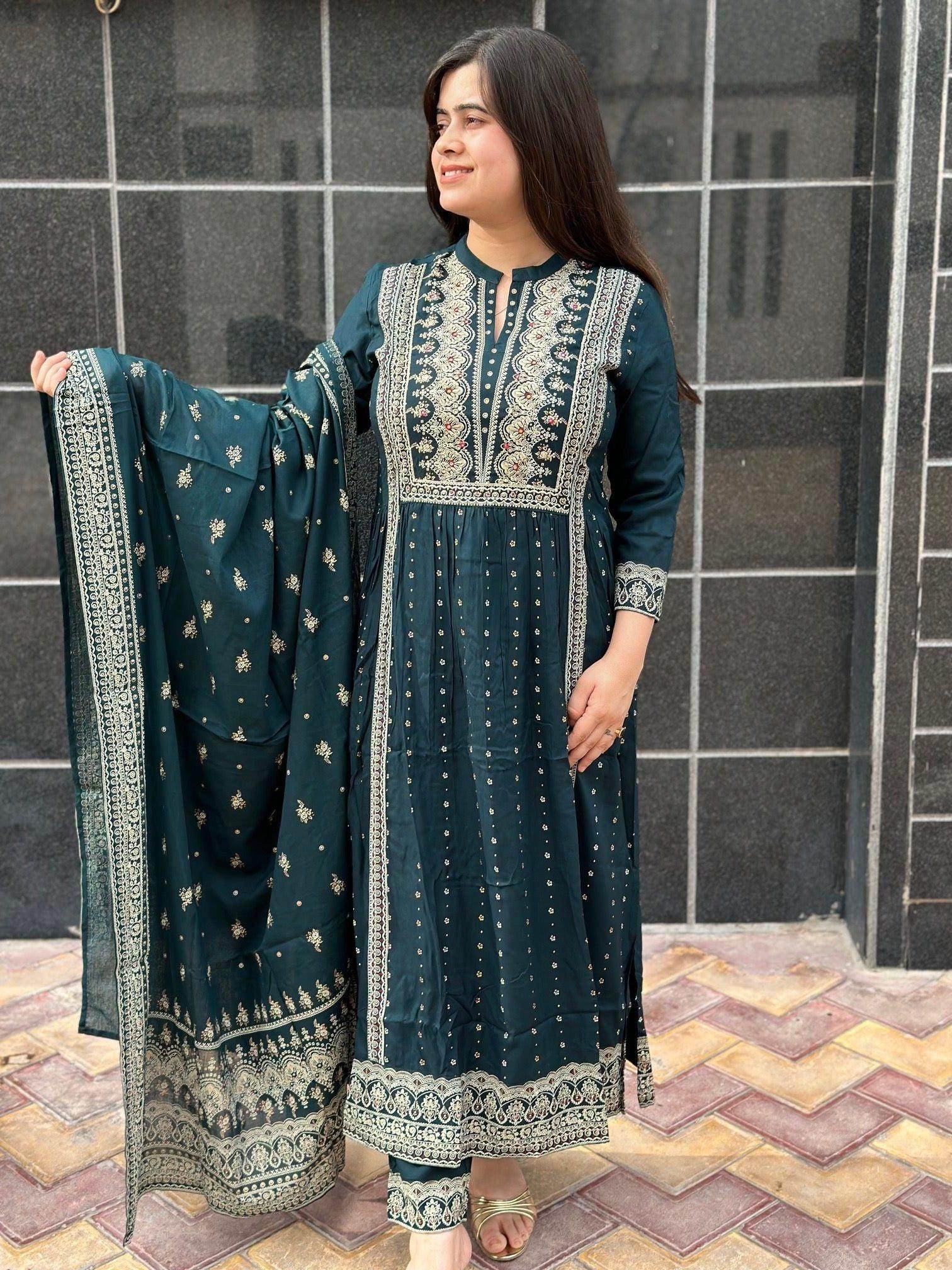 Naira Suit Set - Vijay Laxmi