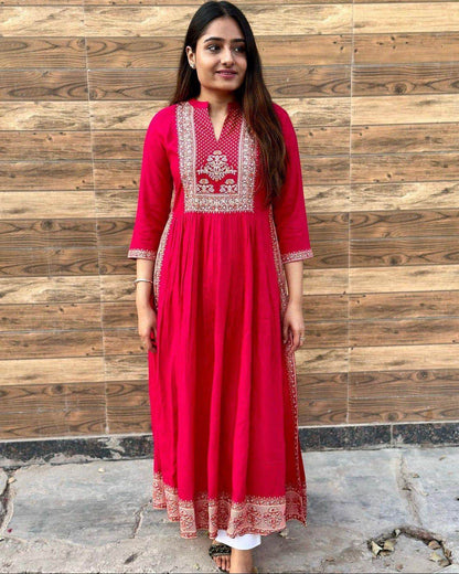 Naira cut Kurti D4 - Vijay Laxmi