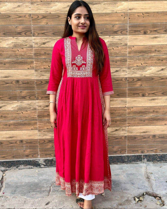 Naira cut Kurti D4 - Vijay Laxmi