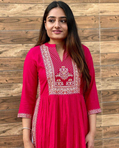 Naira cut Kurti D4 - Vijay Laxmi