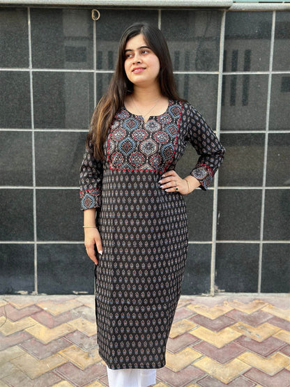 PREMIUM COTTON KURTI - Vijay Laxmi