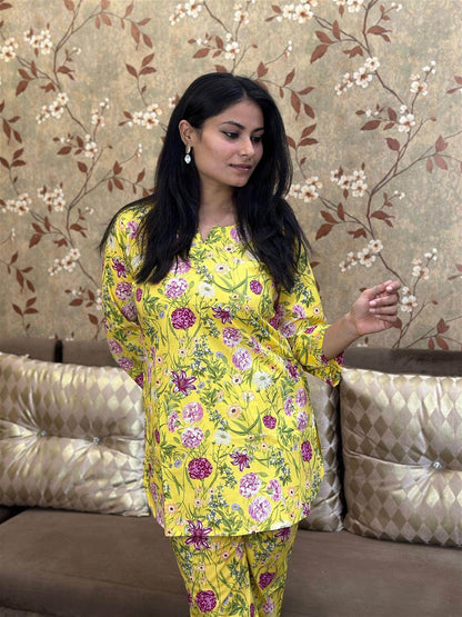 Premium Cotton Cord Sets For Women - Vijay Laxmi