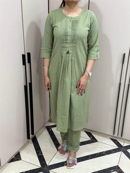 Premium Cotton Kurta Set - Vijay Laxmi