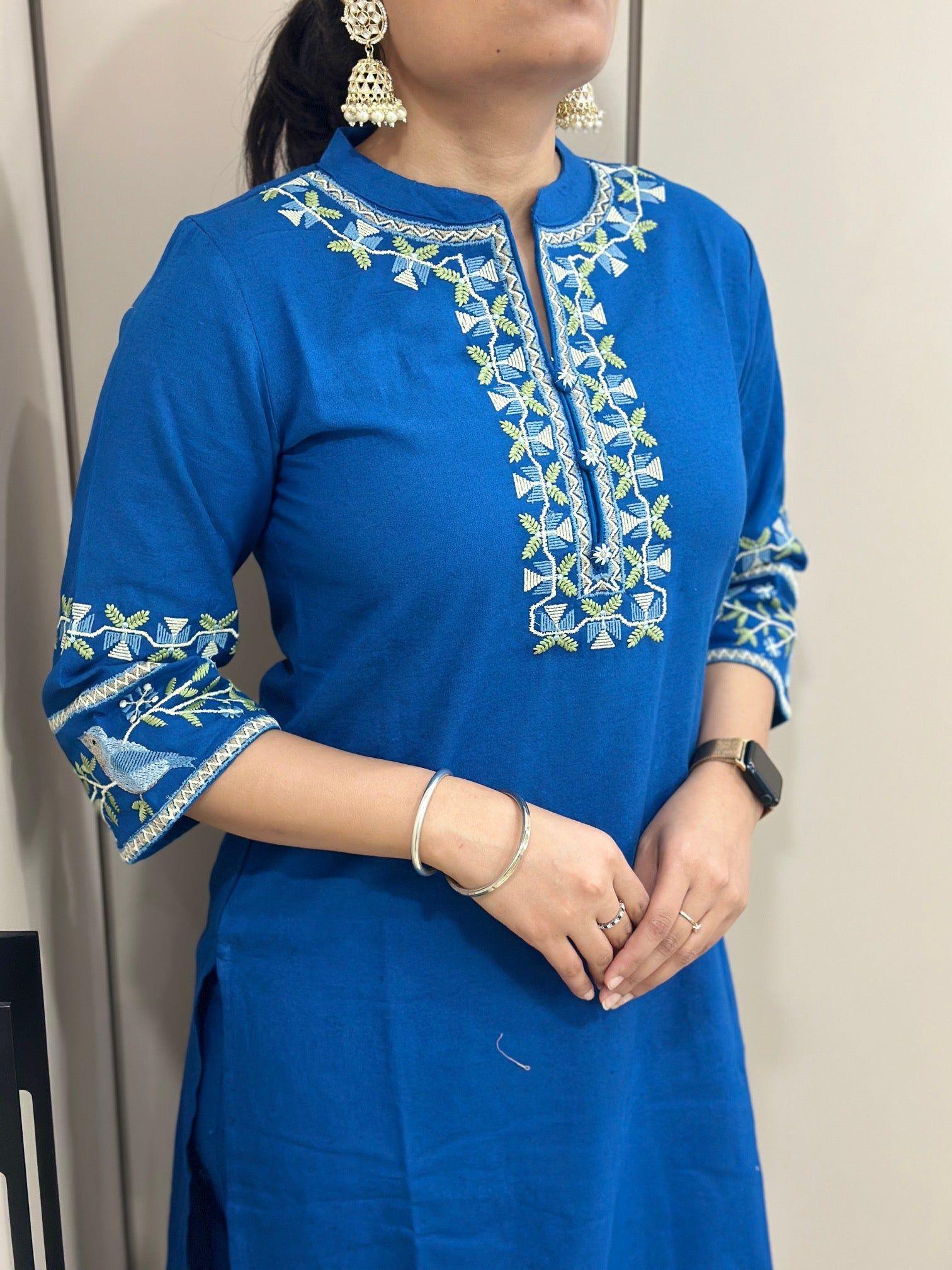 Premium Cotton Kurta Set - Vijay Laxmi