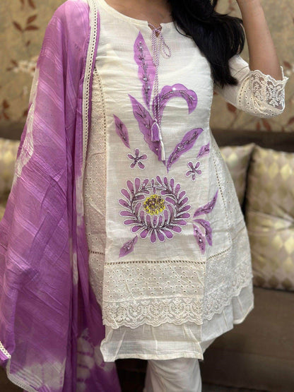 Premium Cotton Kurta Set For Women - Vijay Laxmi