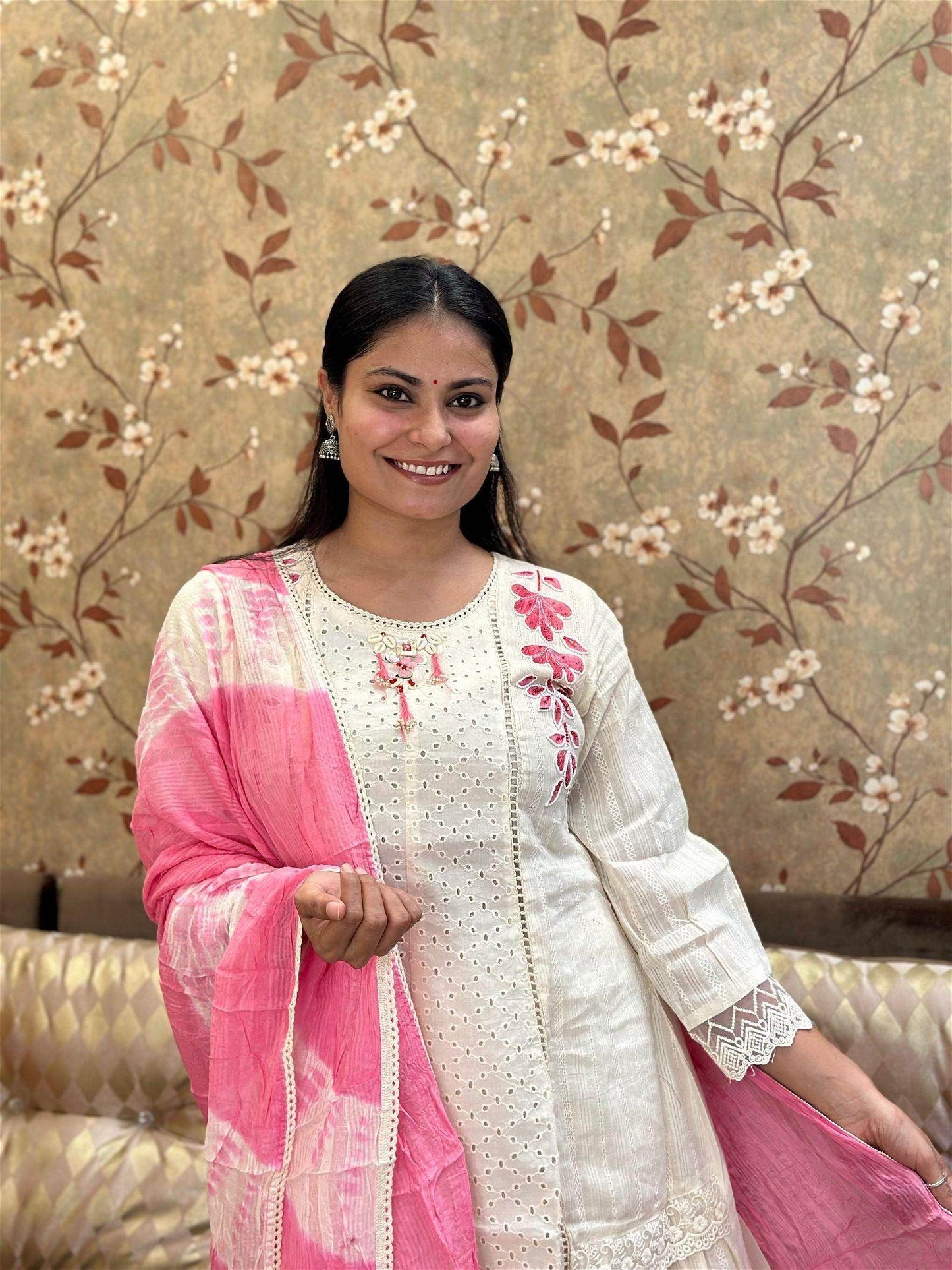 Premium Cotton Kurta Set For Women - Vijay Laxmi