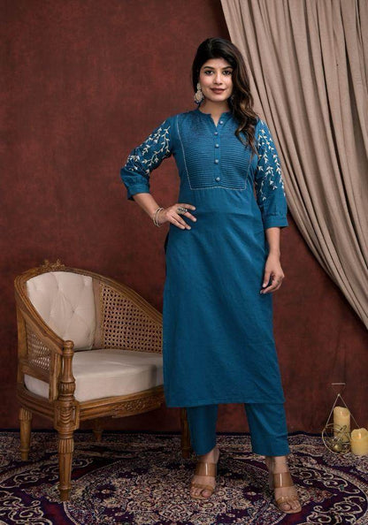 Premium Cotton suit set - Vijay Laxmi