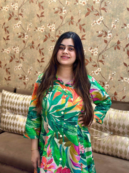 Premium Soft Cotton Kurta Set - Vijay Laxmi