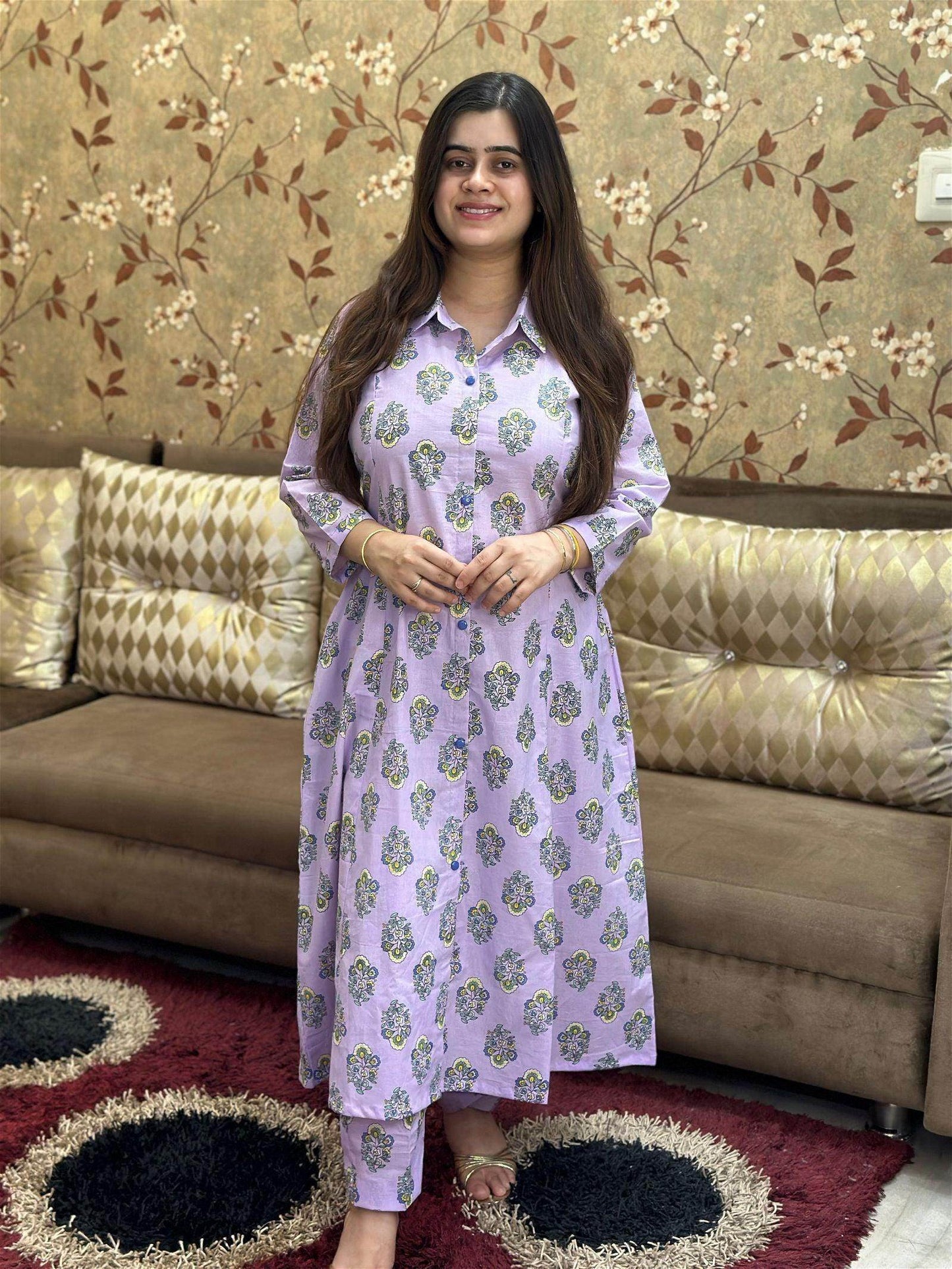 Premium Soft Cotton Kurta Set - Vijay Laxmi