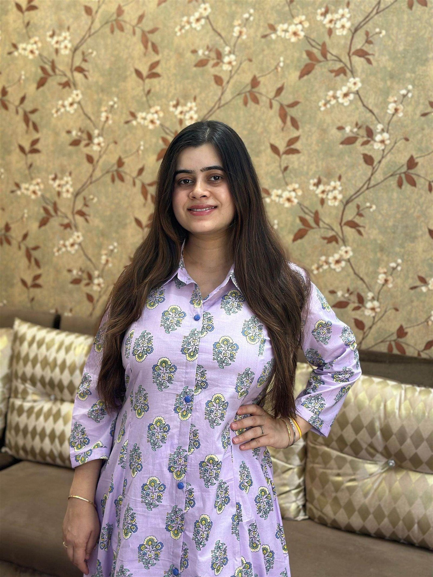 Premium Soft Cotton Kurta Set - Vijay Laxmi