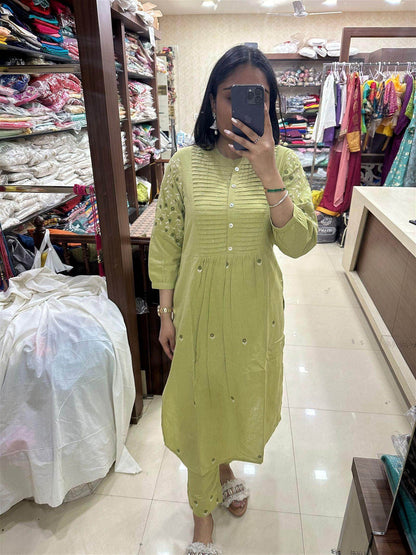 Premium cotton suit - Vijay Laxmi