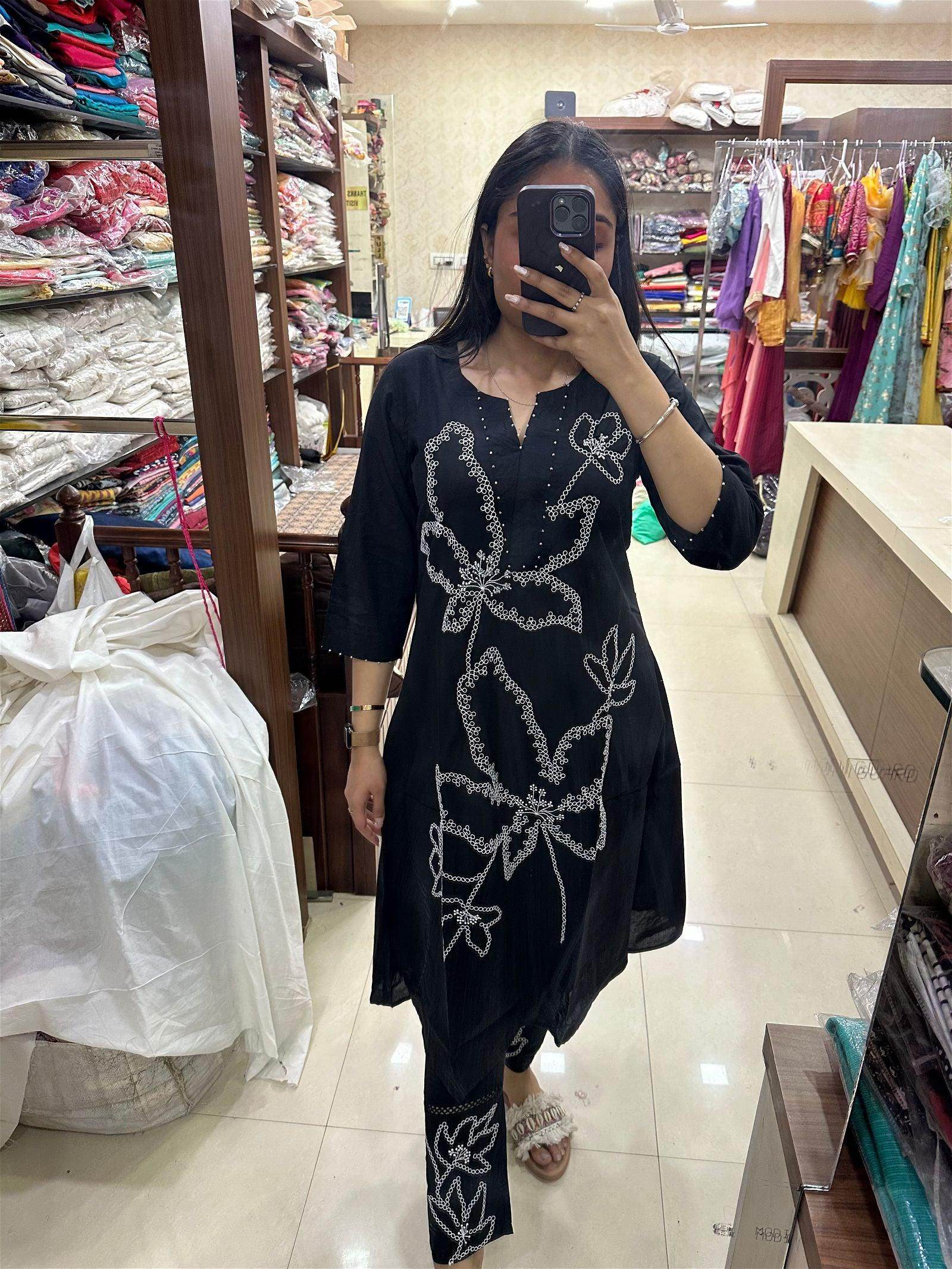 Premium cotton suit - Vijay Laxmi