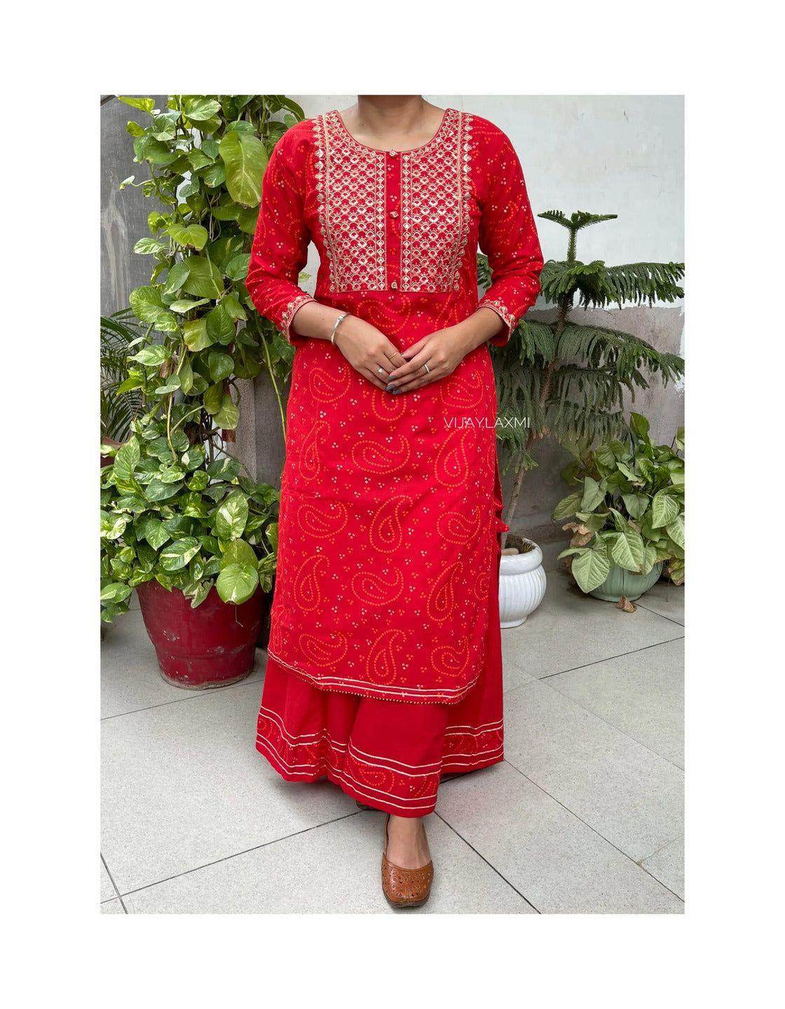 Pure cotton suit set - Vijay Laxmi