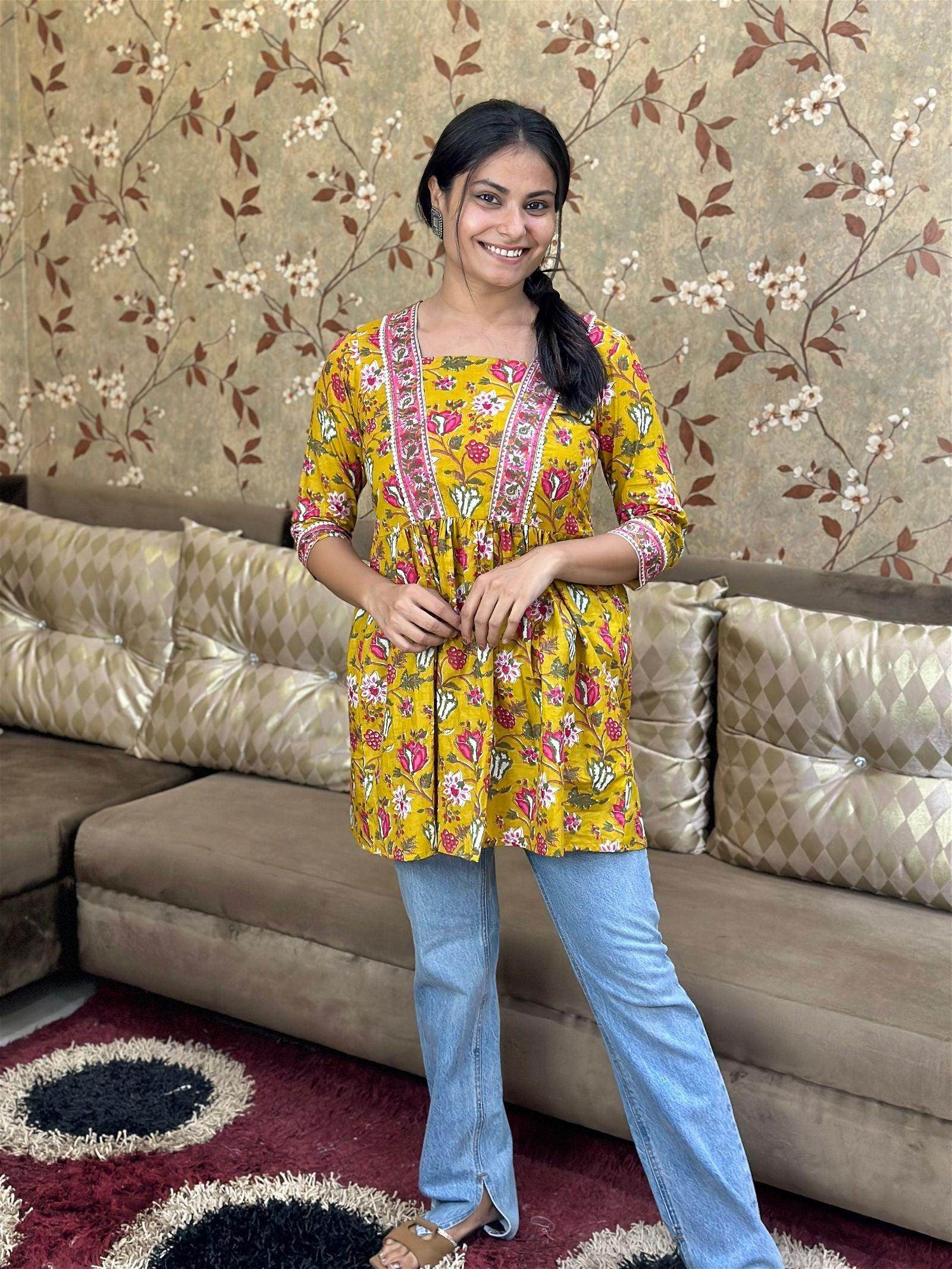 Short Top For Women - Vijay Laxmi