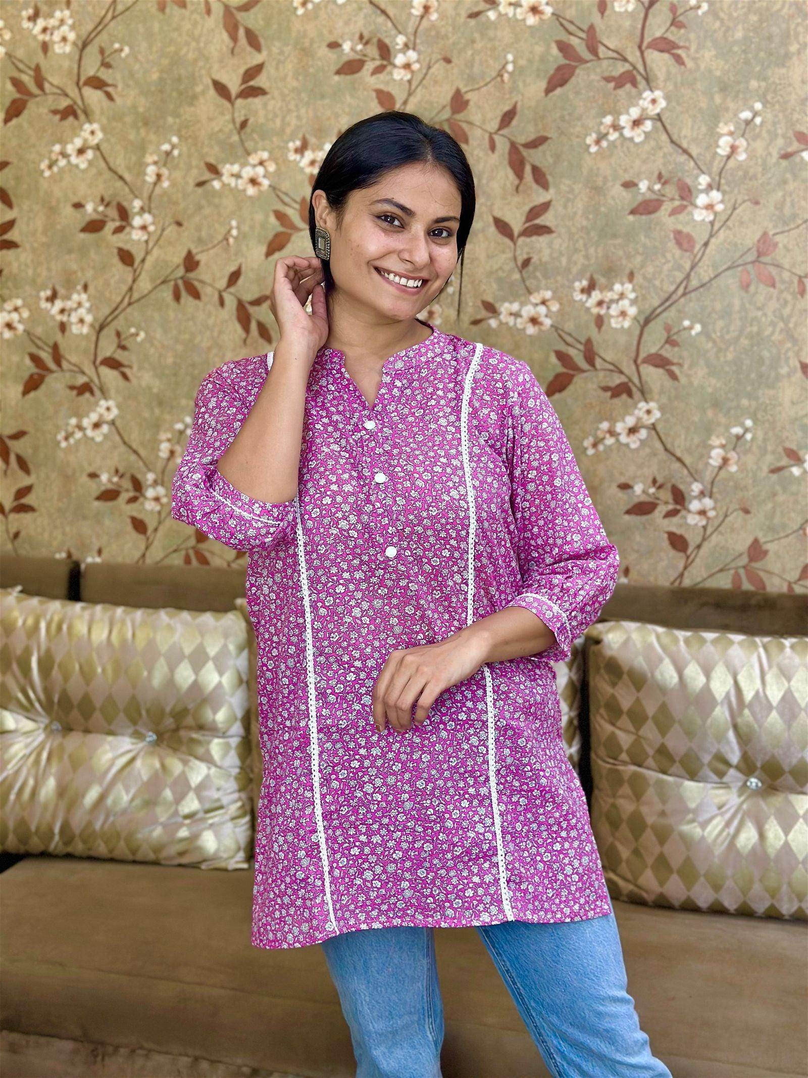 Short Top For Women - Vijay Laxmi