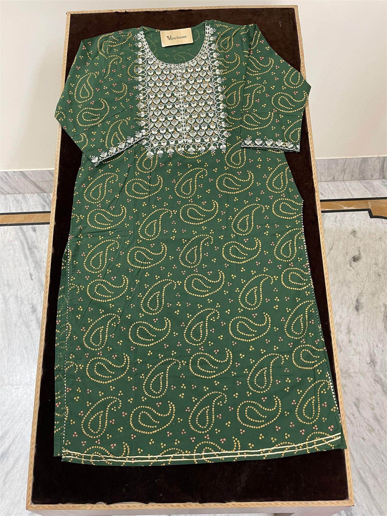 Shrara Cotton suit - Vijay Laxmi