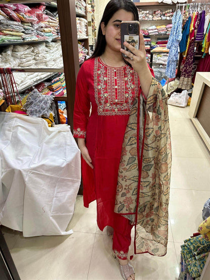 Silk kurta set - Vijay Laxmi