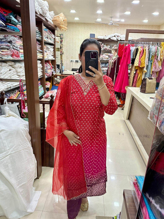 Silk suit - Vijay Laxmi