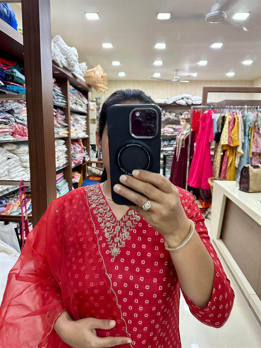 Silk suit - Vijay Laxmi