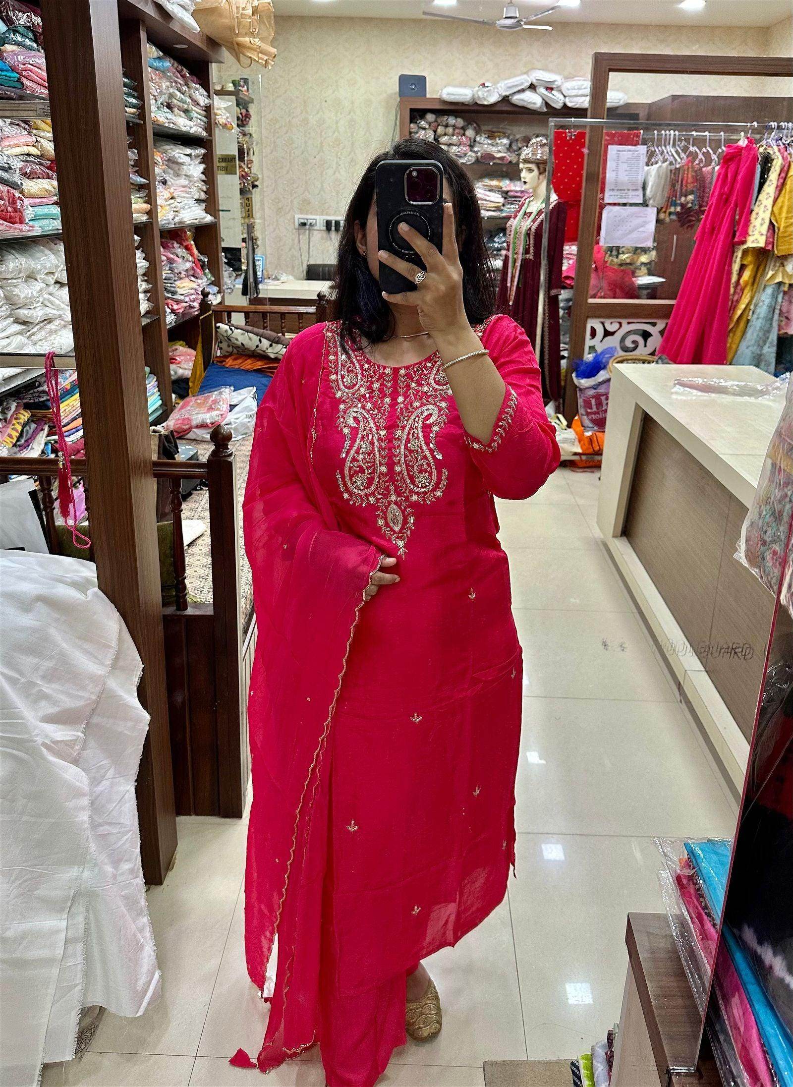 Silk suit - Vijay Laxmi