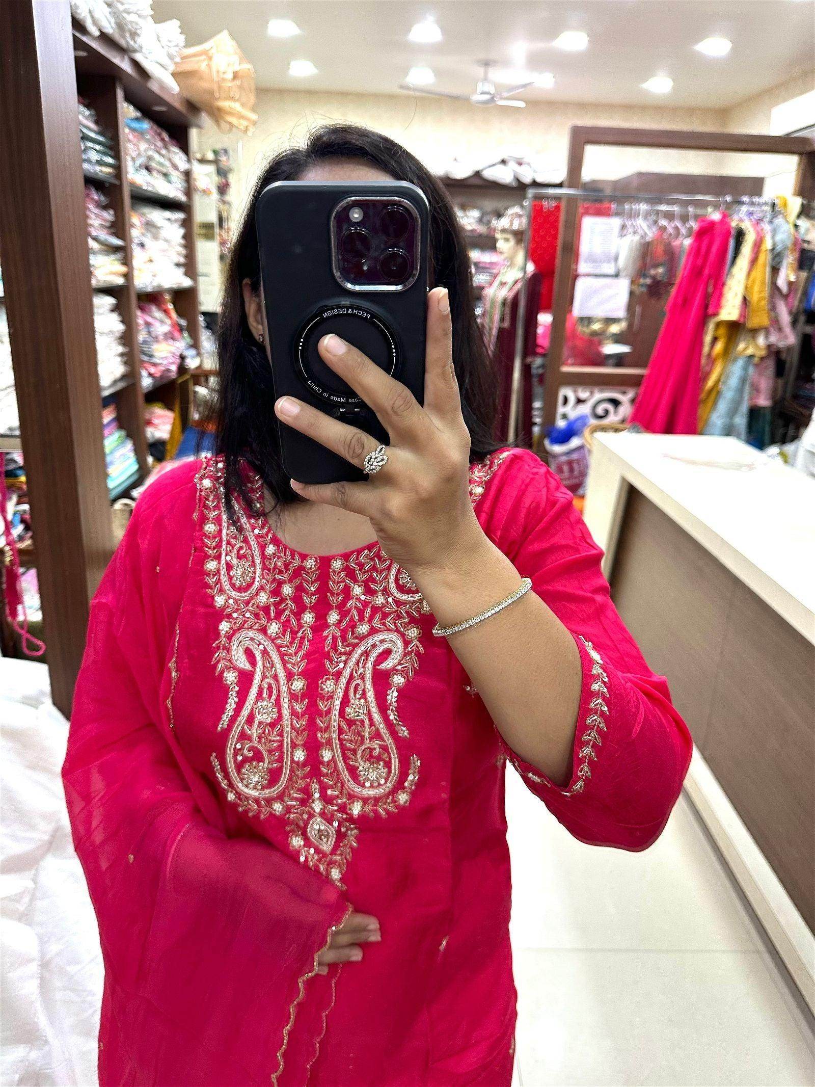 Silk suit - Vijay Laxmi