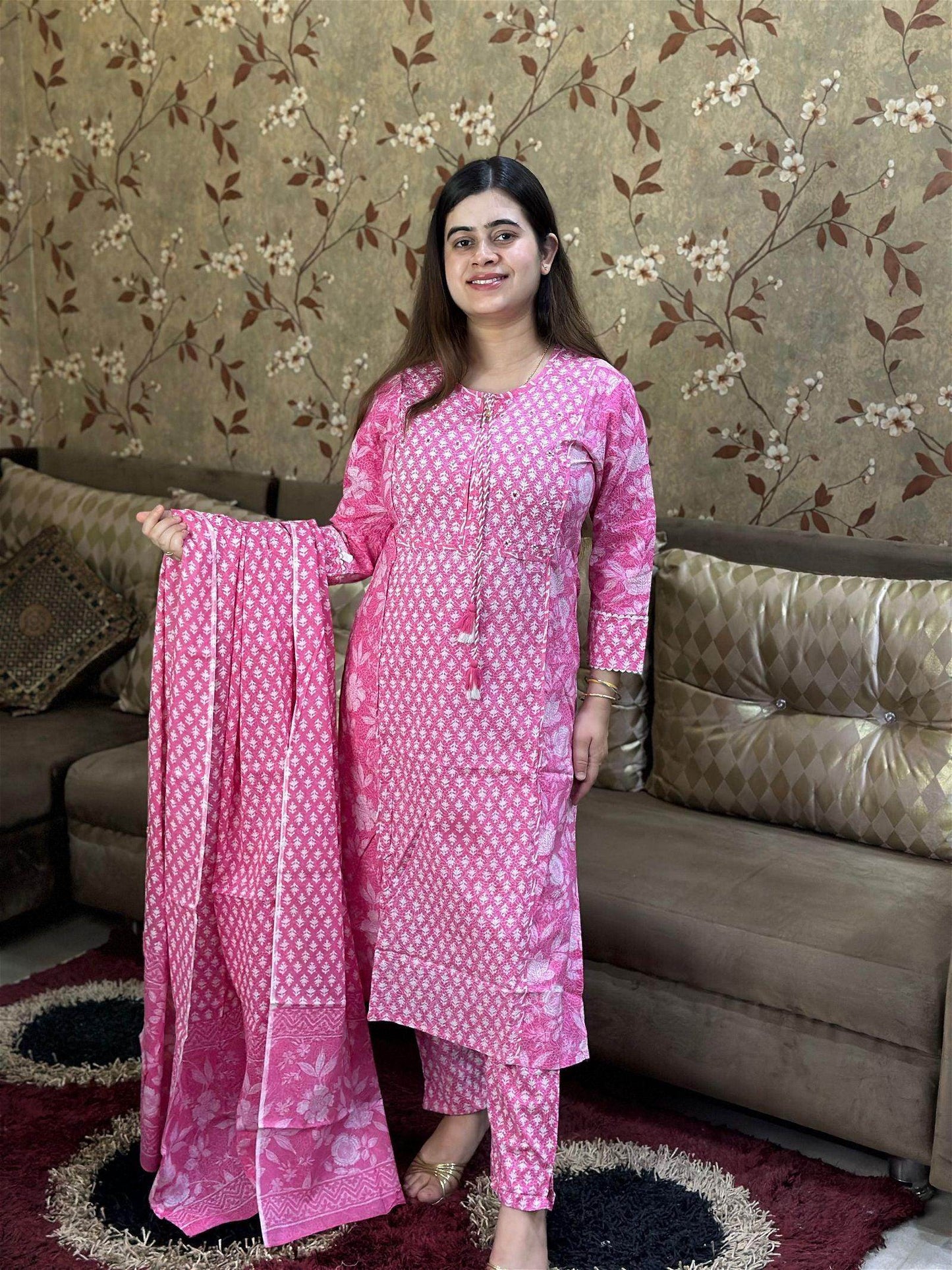 Soft Cotton Suit - Vijay Laxmi