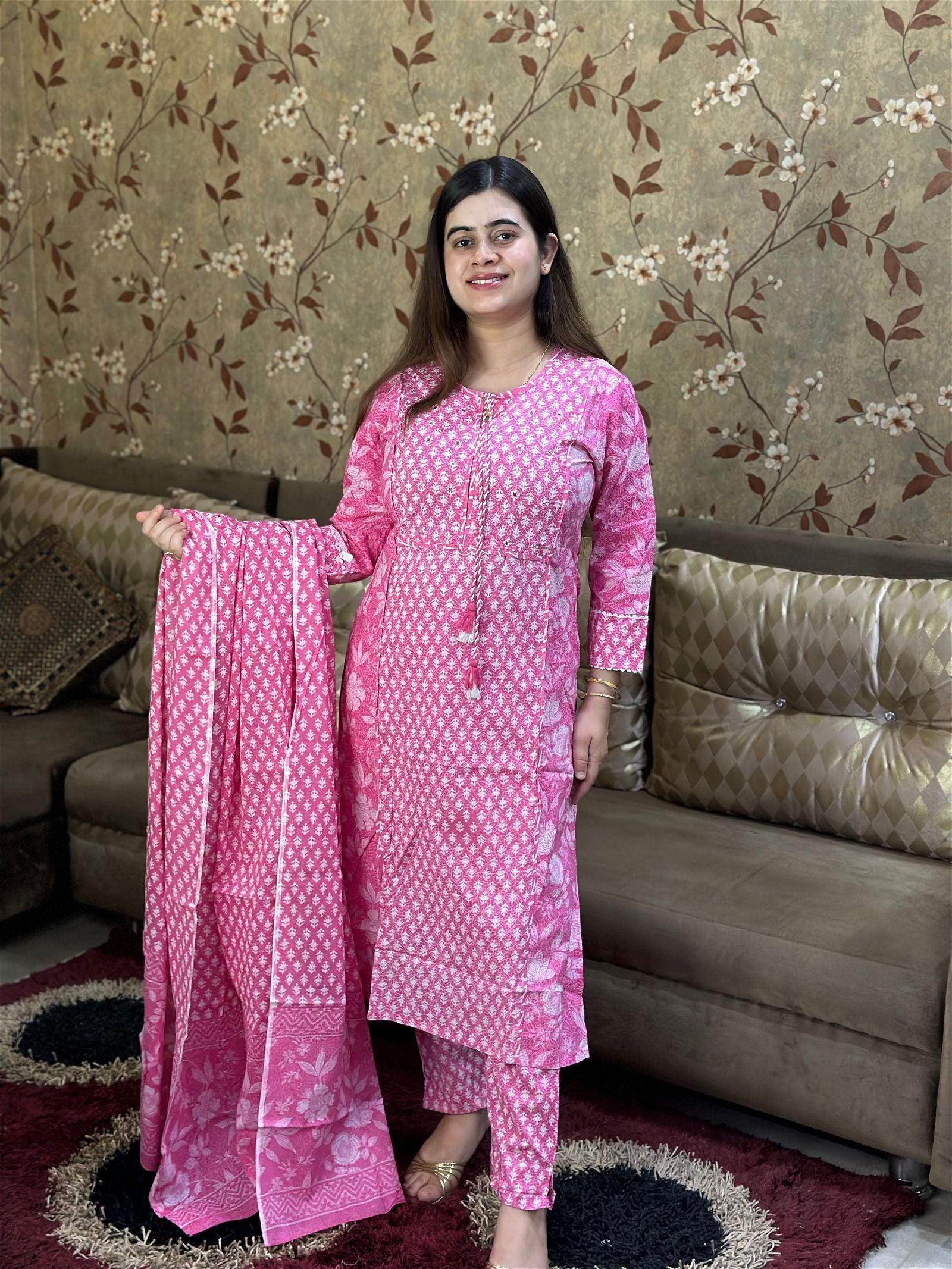 Soft Cotton Suit - Vijay Laxmi