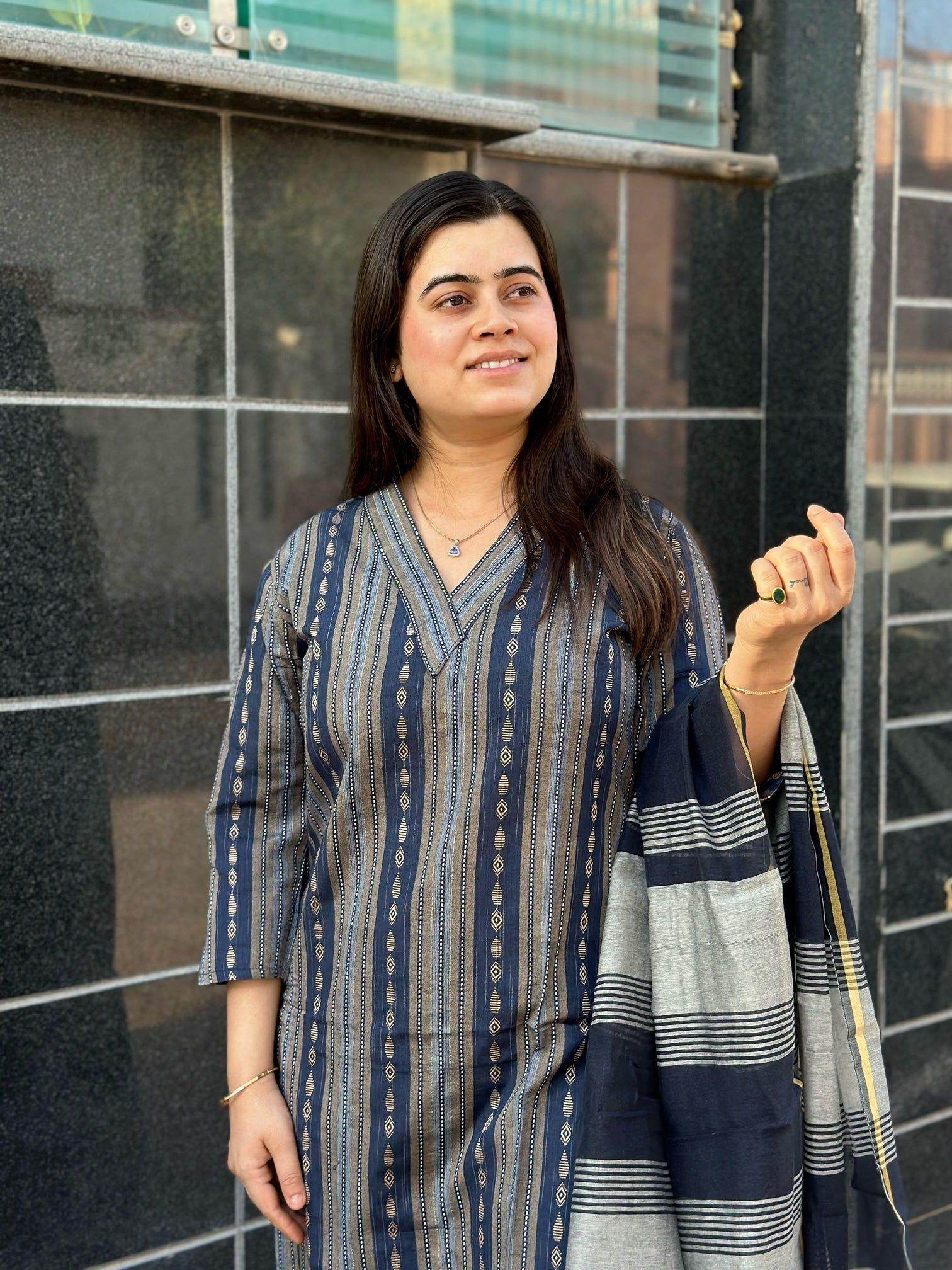 cotton suit - Vijay Laxmi