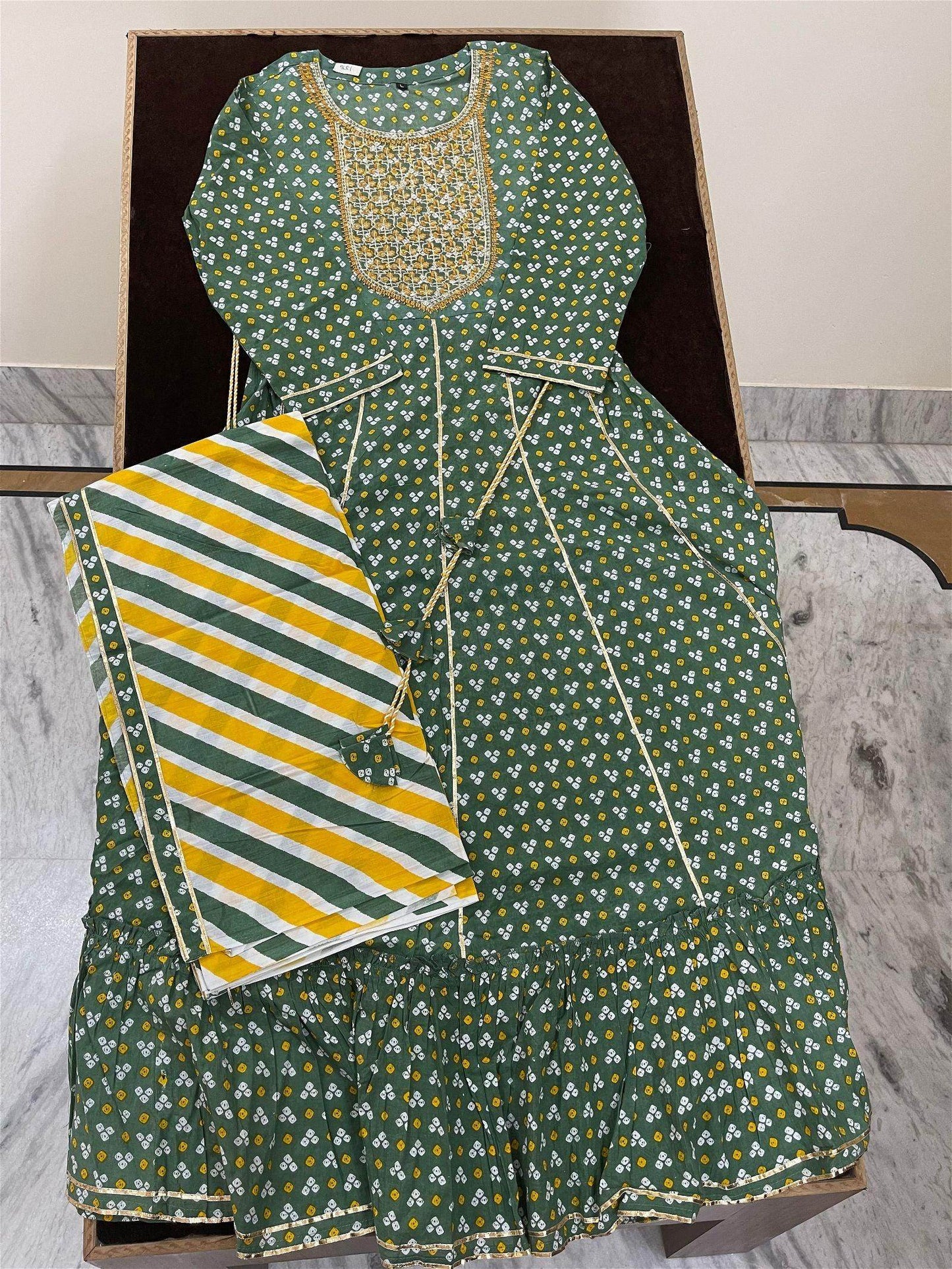 cotton suit set - Vijay Laxmi