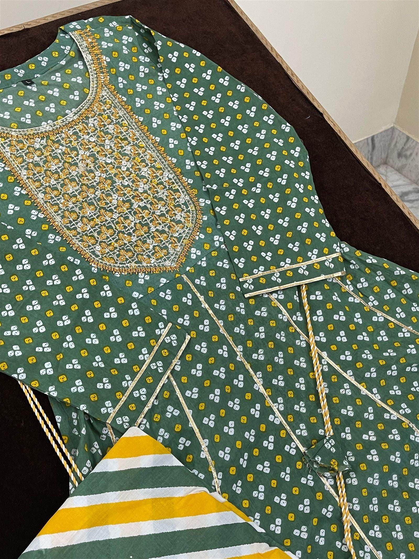 cotton suit set - Vijay Laxmi