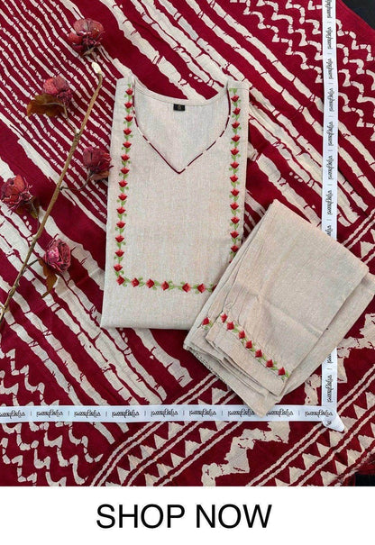 cotton suit set - Vijay Laxmi