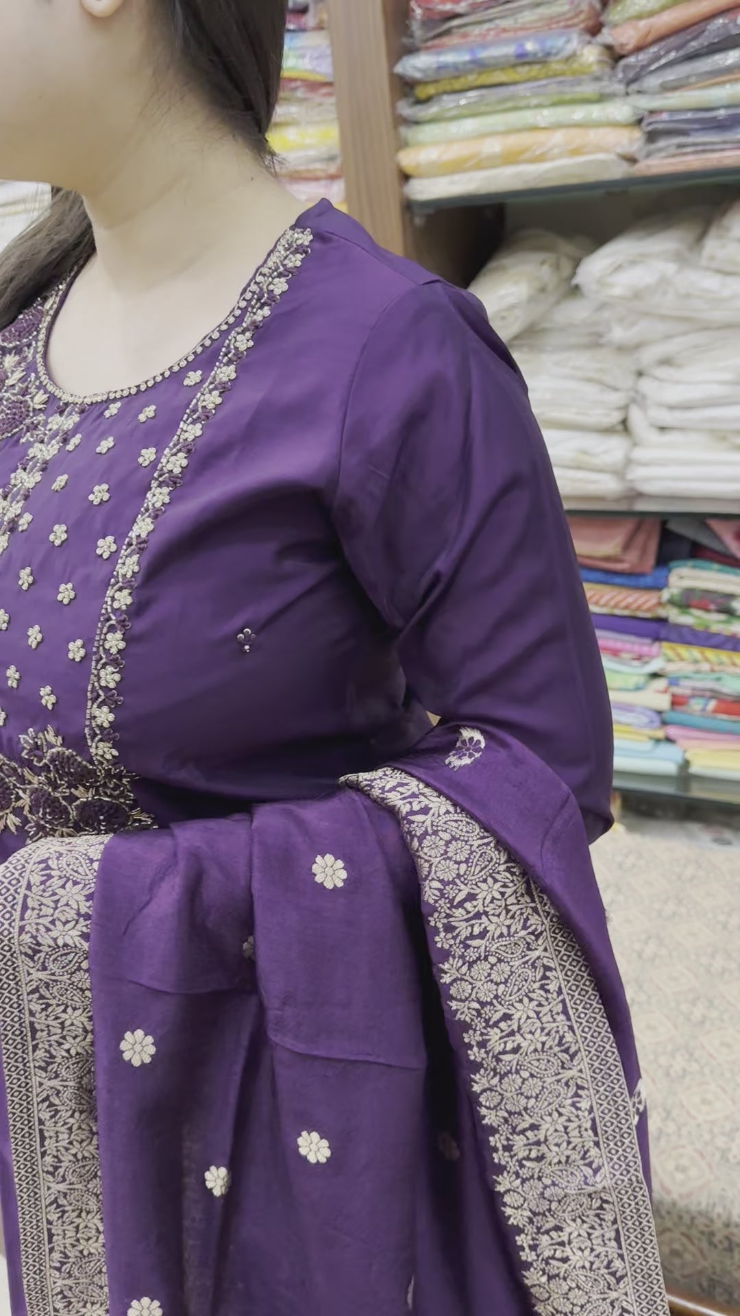 Modal Silk suit