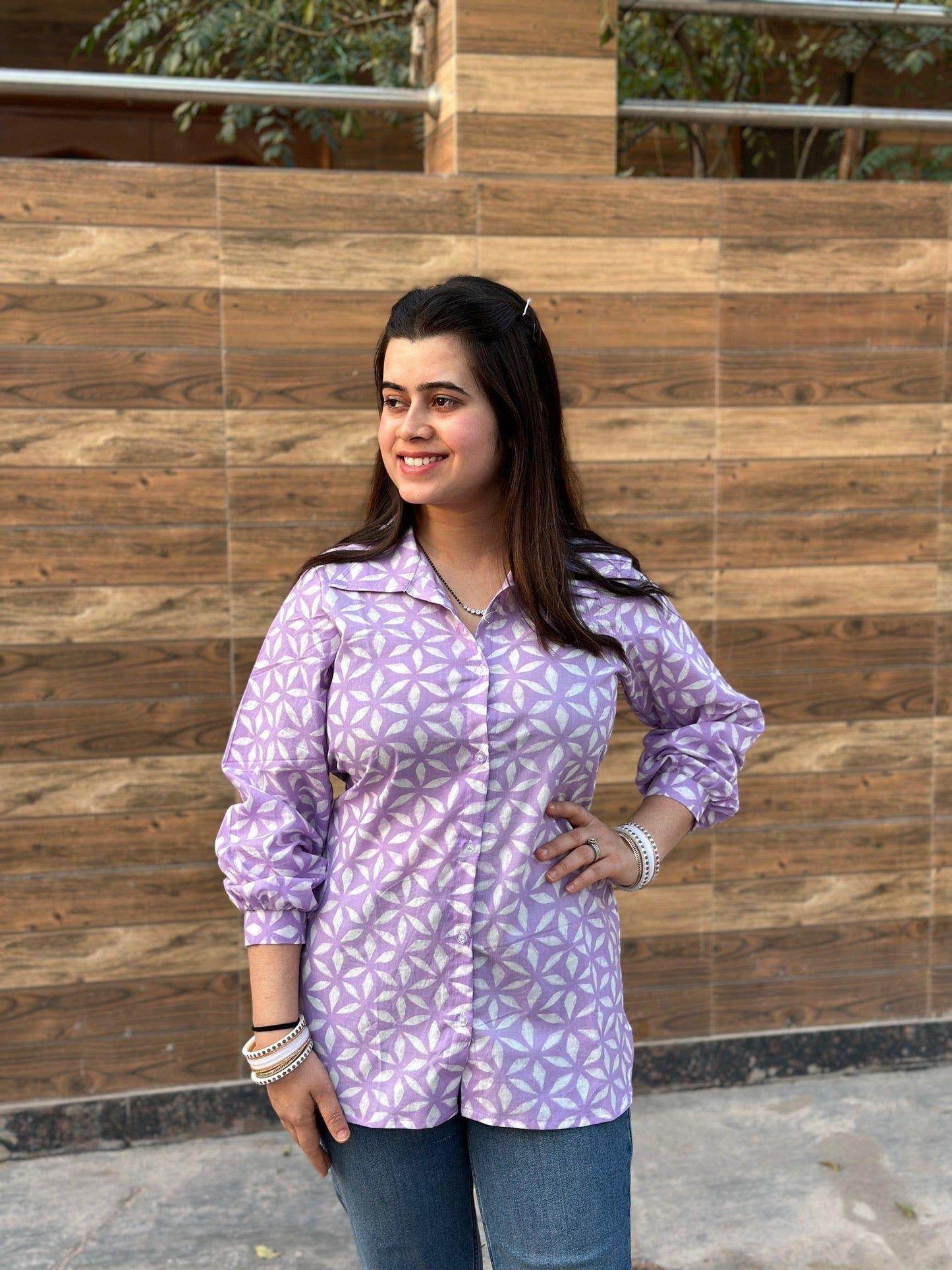 printed shirt 56 - Vijay Laxmi
