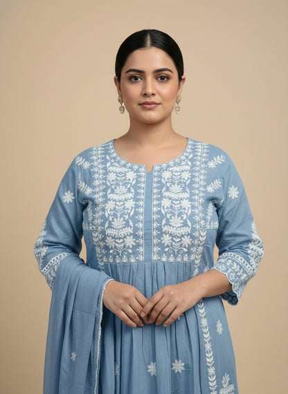Bani Cotton kurta Set with dupatta
